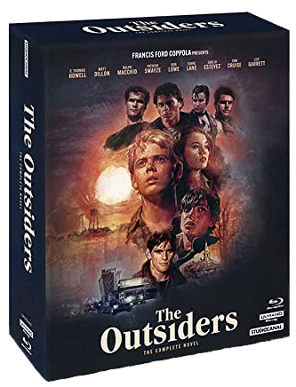The Outsiders Complete Novel 2021 Restoration (4k+Blu-ray) Studio Canal Ltd  Box – Play Music DVDs
